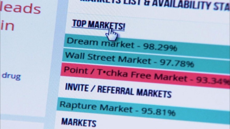 how much value is on the darknet markets