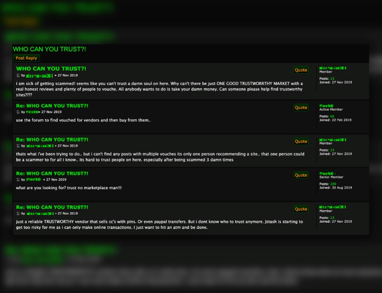current list of darknet markets