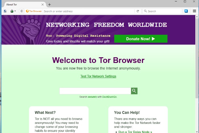 access to the dark web