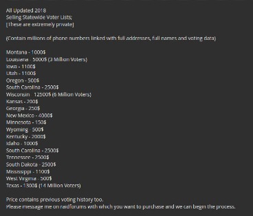 dark web site list