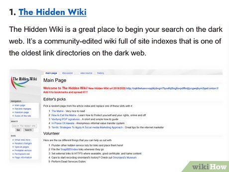 dark web step by step